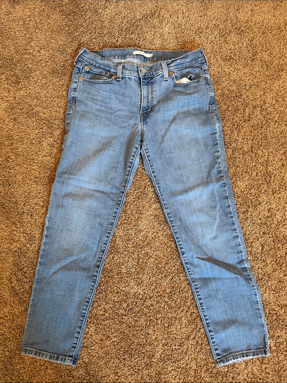 Levi's Women's Light Blue Skinny Jeans